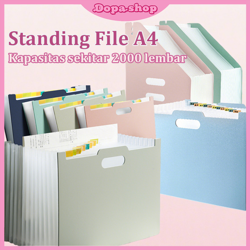 

Standing File A4 Folder Multi-Lapisan Tas Dokumen File Folder Document Bag-Free Stickers