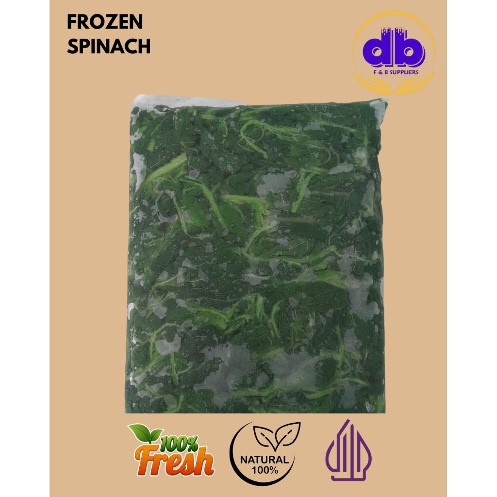 

Frozen Spinach | Bayam Beku 1kg