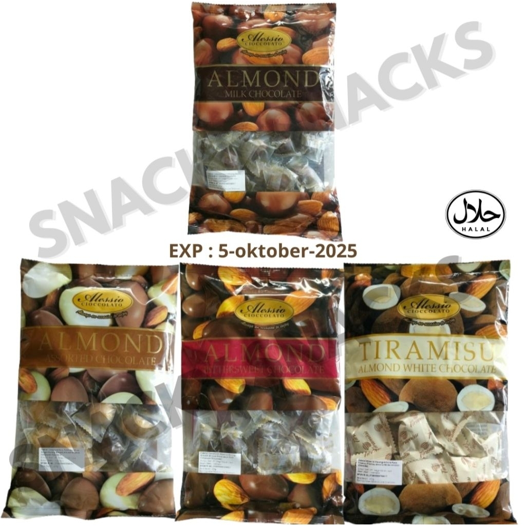 

Alessio Cioccolato Coklat Almond