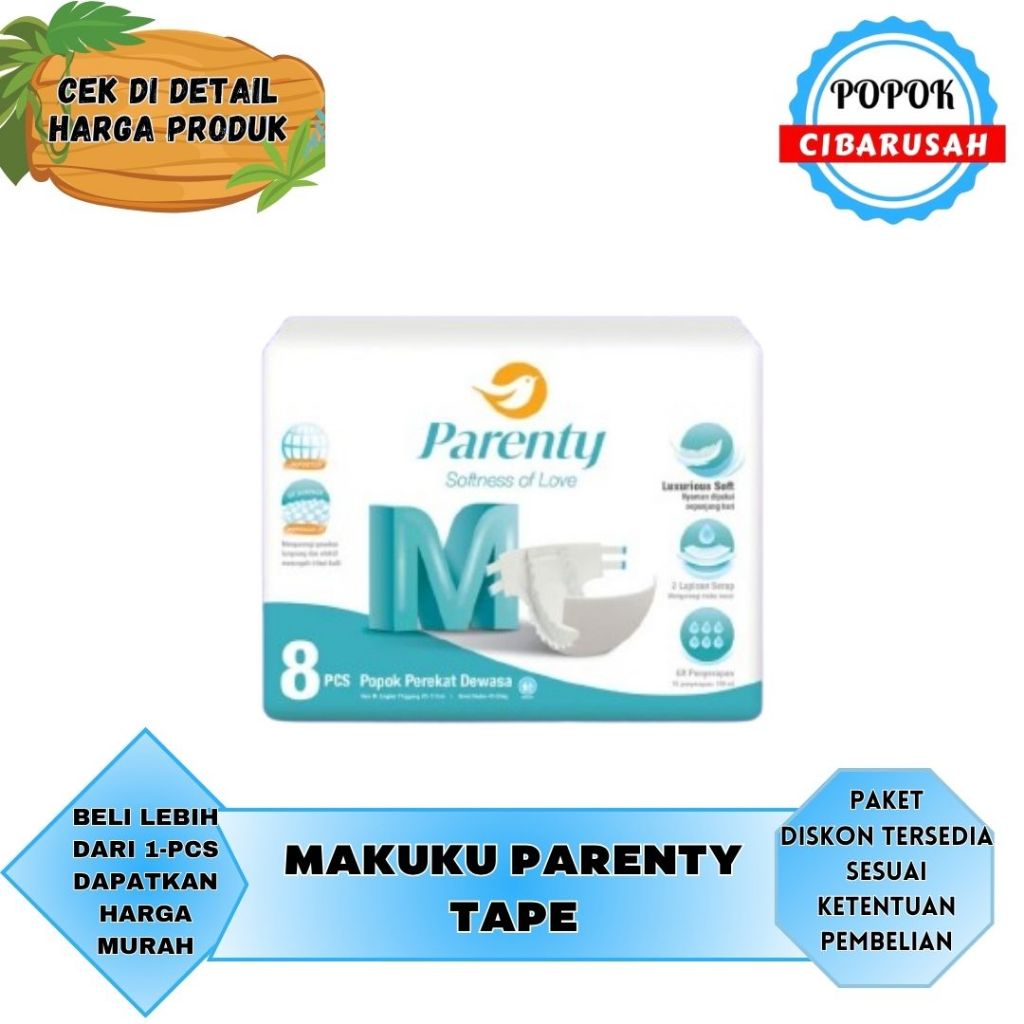 Makuku Parenty Tape M8/L7/XL6/popokcibarusah