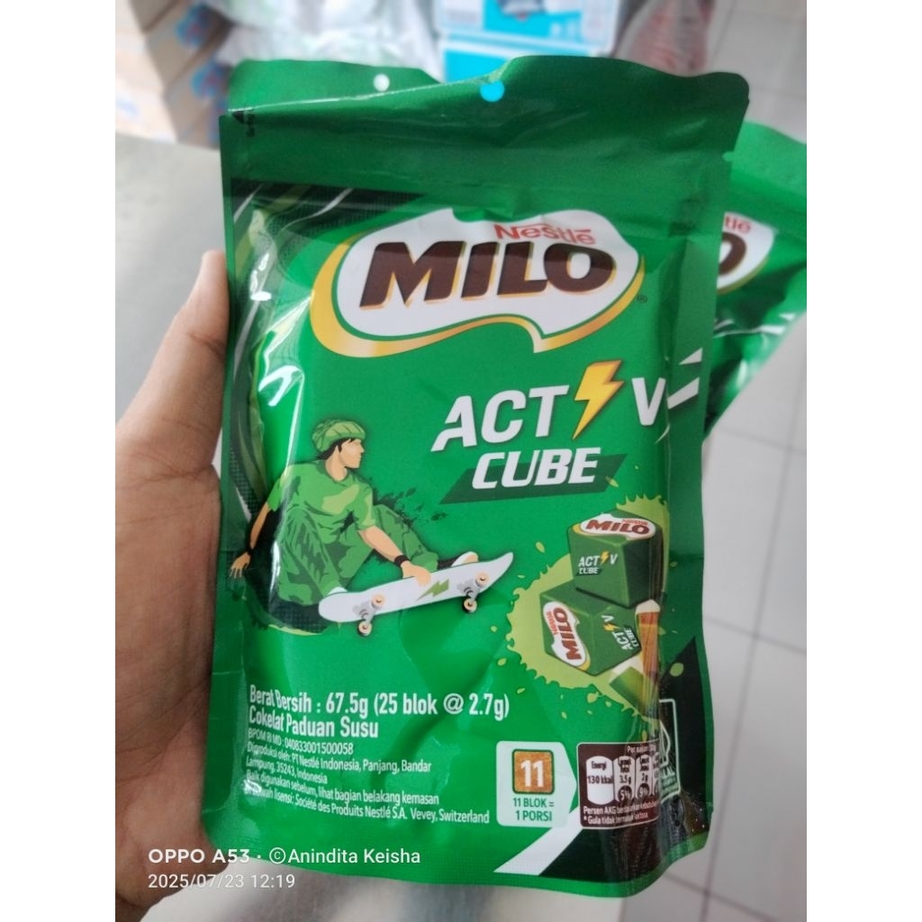 

MILO CUBE ISI 25
