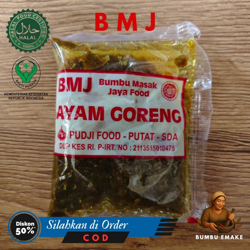 

BMJ - Bumbu AYAM GORENG - Bumbu Masak Jaya Food