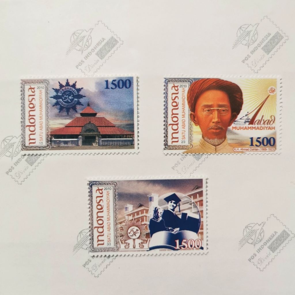 Perangko 1 Abad Muhammadiyah 2010