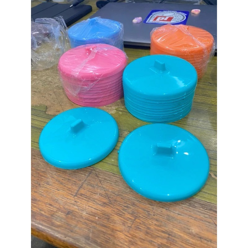 (TERMURAH) Tutup Gelas Biasa Murah Bahan Plastik ISI 12PCS / 1LUSIN Murah Grosir Berkualitas / Tutup