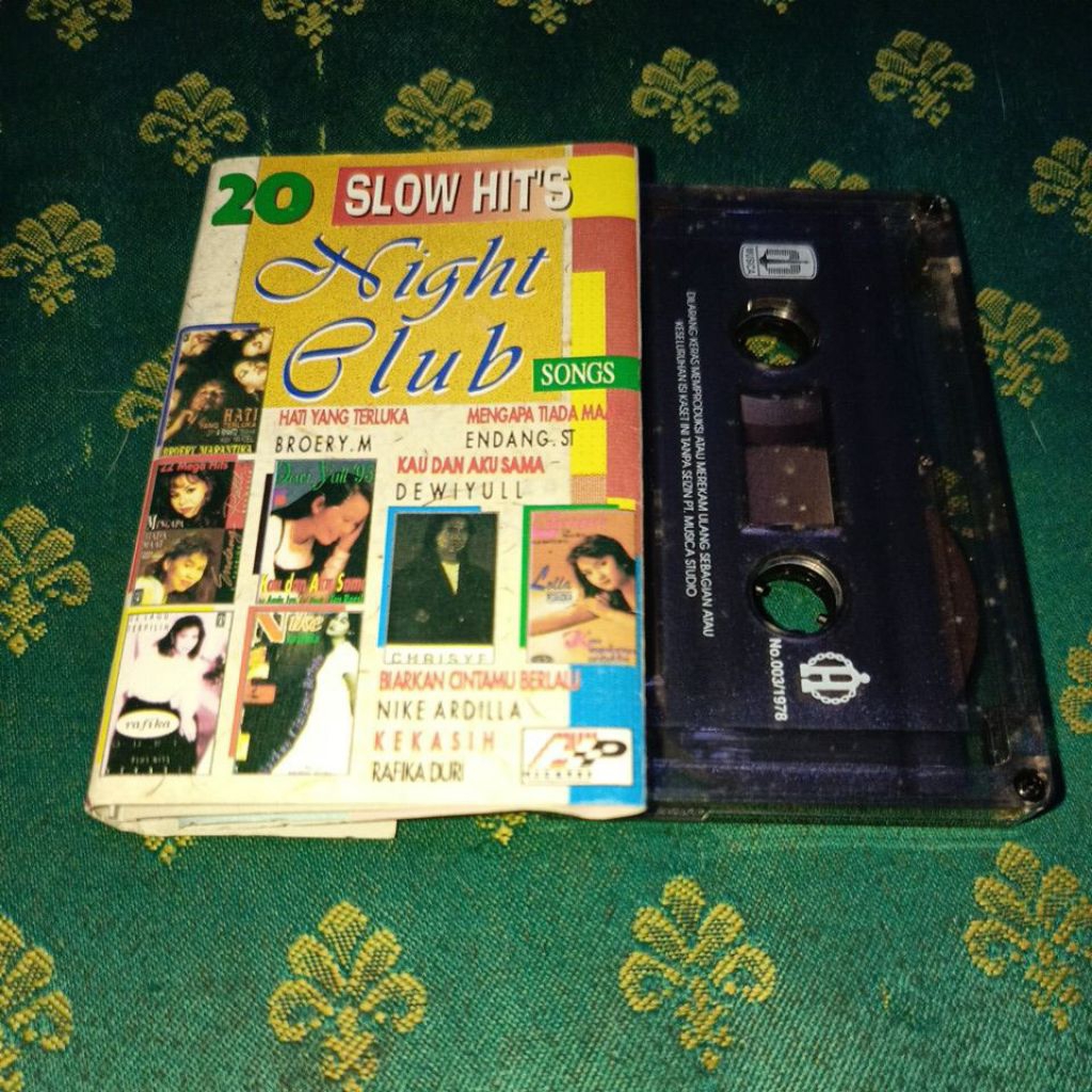 KASET 20 SLOW HITS NIGHT CLUB SONGS NIKE ARDILLA DEDDY DORES IWAN FALS CHRISYE