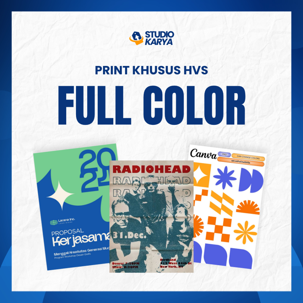 

PRINT/CETAK HVS FULL COLOR/WARNA | PROPOSAL/BROSUR/WORKSHEET