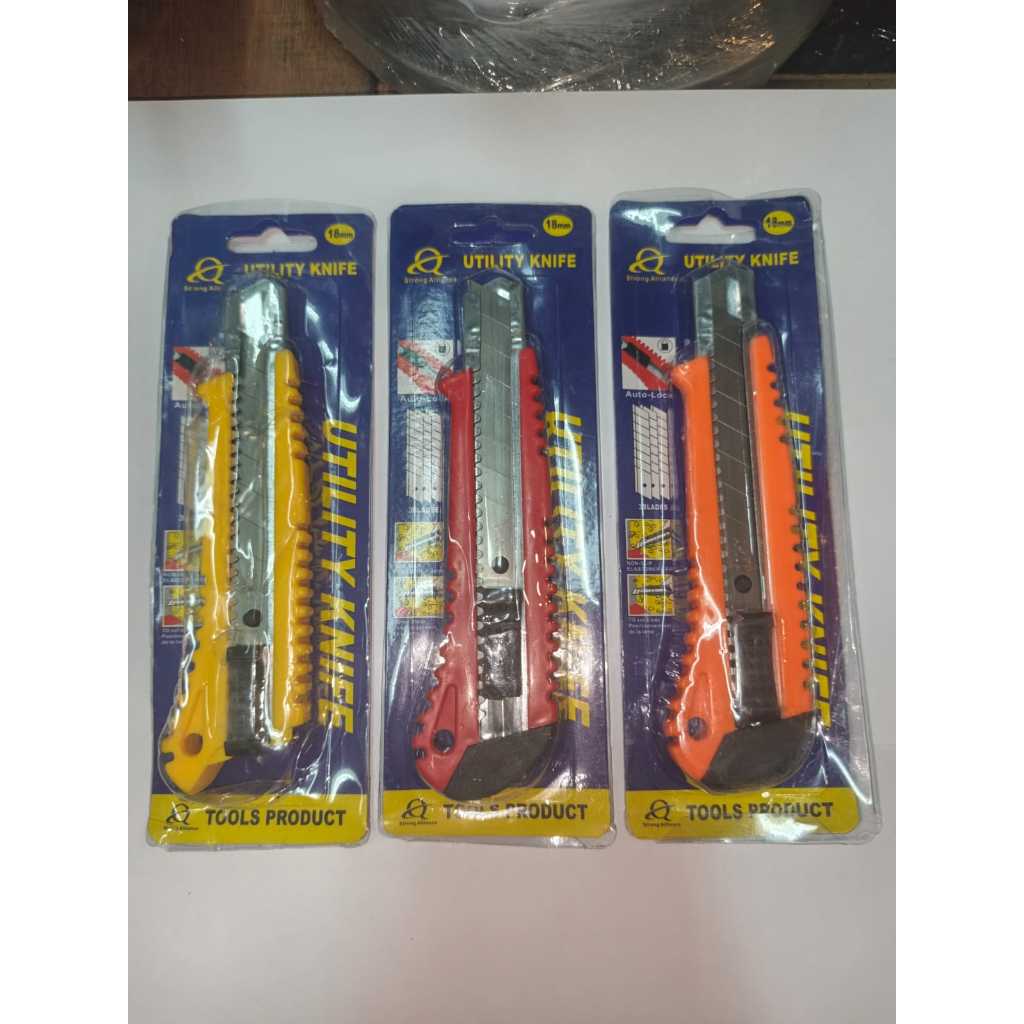 

Pisau Cutter Dorong QQ Besar / Cutter Pemotong QQ Besar Dorong kater