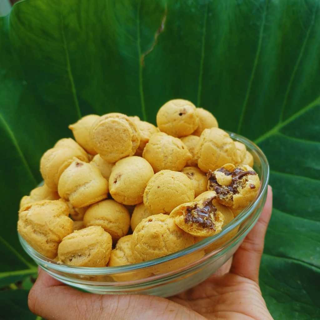 

Kue Soes Coklat Renyah 500gr