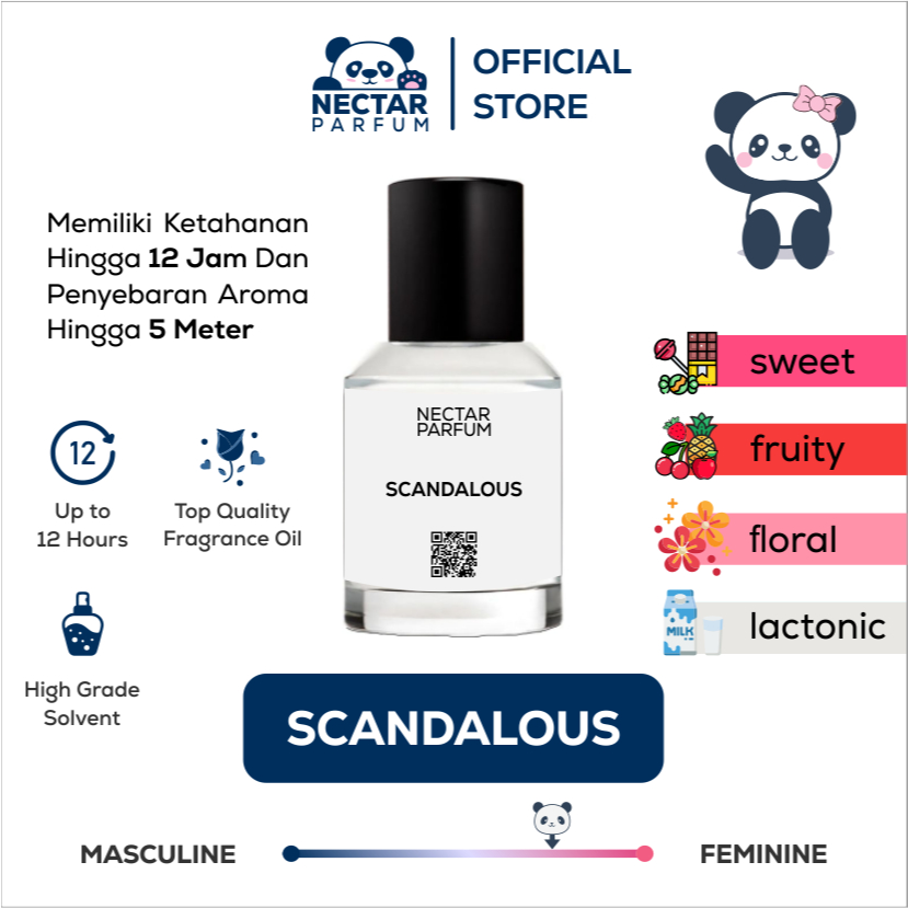 SCANDALOUS - Nectar Parfum | Parfum Wanita Original | Eau De Parfum EDP