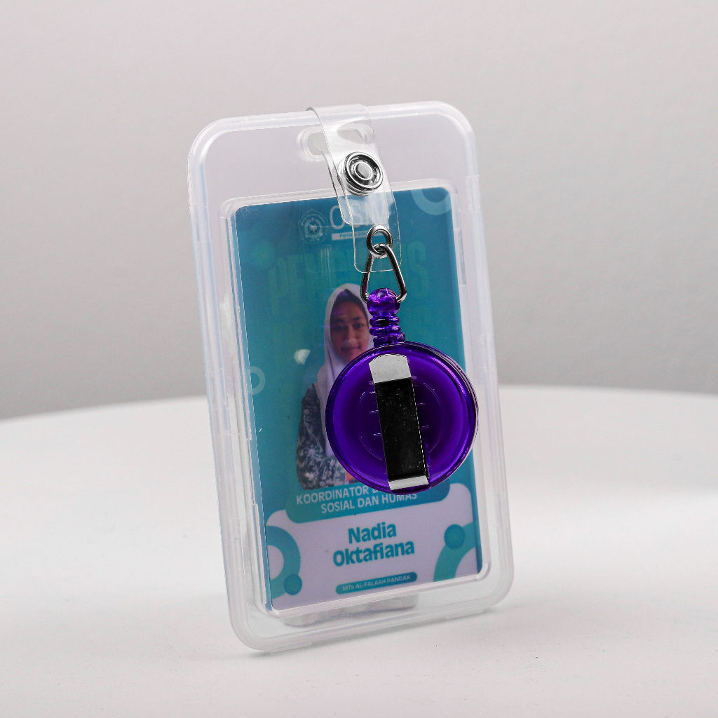 

SATU SET PAKET LENGKAP ID CARD/YOYO TRANSPARANT/FRAME BOX