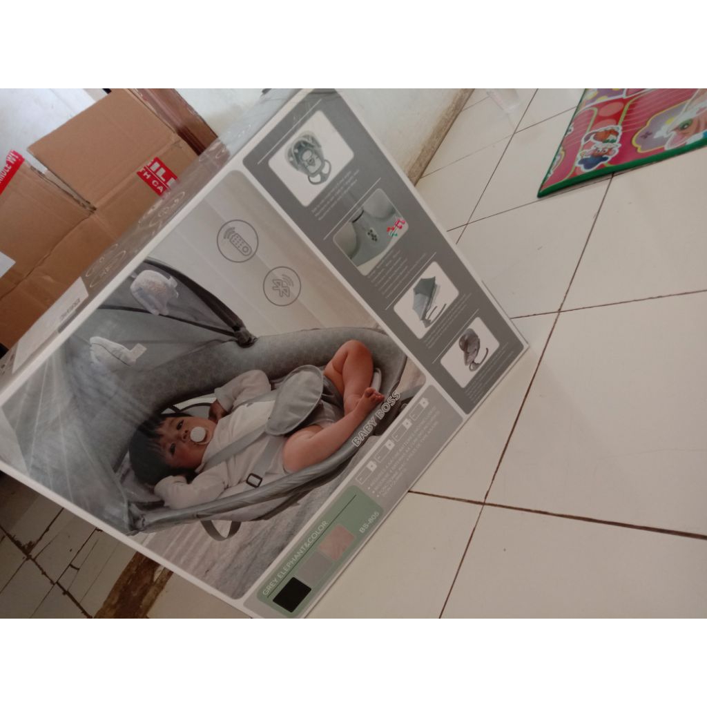 bouncer elektrik baby bos