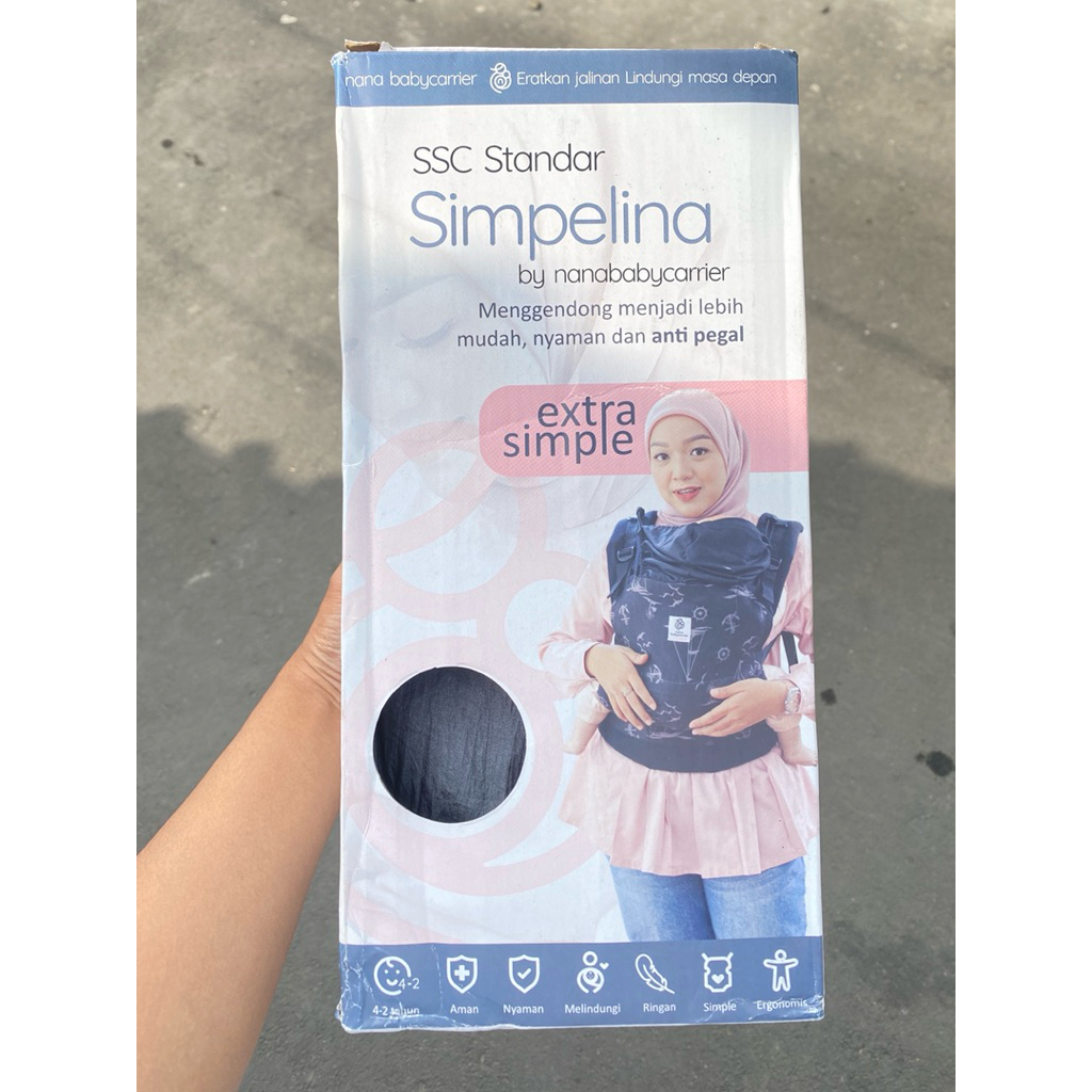Gendongan SSC Nana Baby Carrier Simpelina