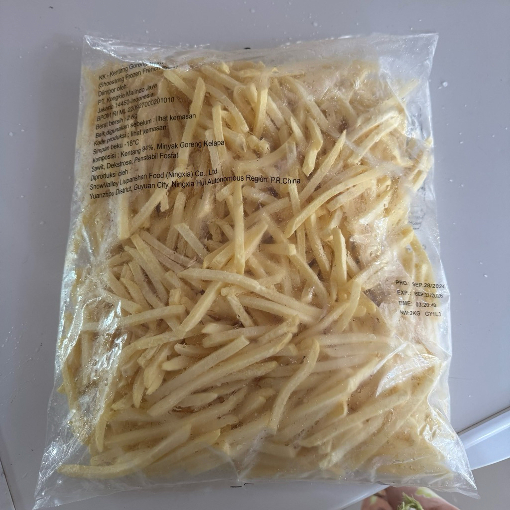 

Kentang Mongolia Shoestring 2kg