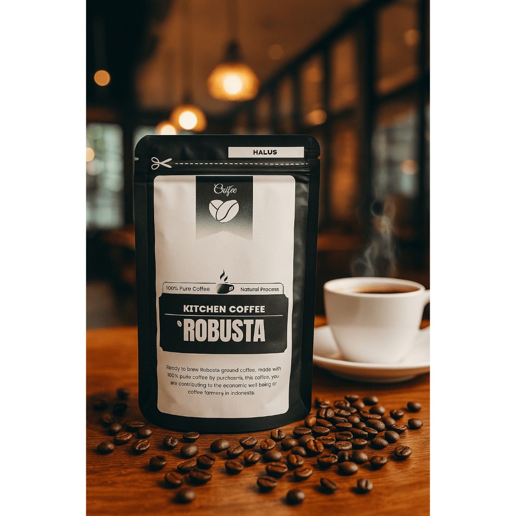 

KOPI ASLI ROBUSTA TEMANGGUNG-(KITCHEN COFFEE ) - halus