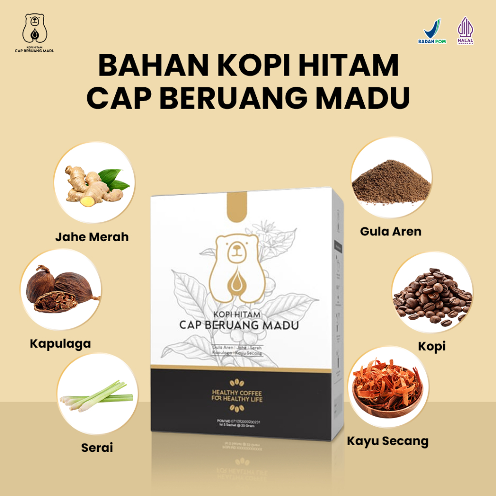 

KOPI PEGAL LINU - CAP BERUANG MADU