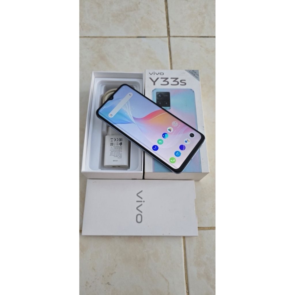 Vivo Y33s Original Vivo 8/128gb fullset