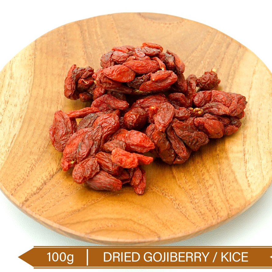 

Natural Gojiberry/ Goji Berry / Gojiberries / Kice / Wolfberries 100G