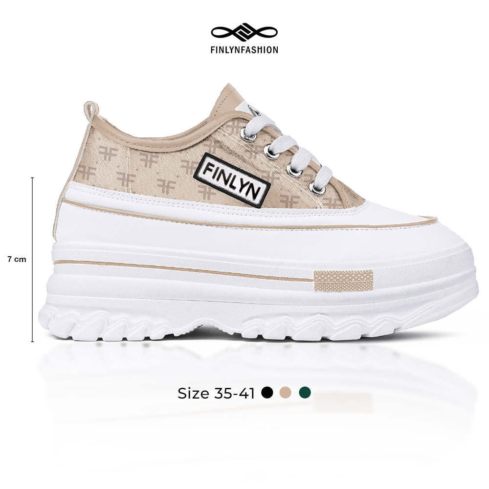 Sepatu Wanita Sol Tinggi Sepatu Jalan Cewek Sneakers Tinggi Modis SP-203