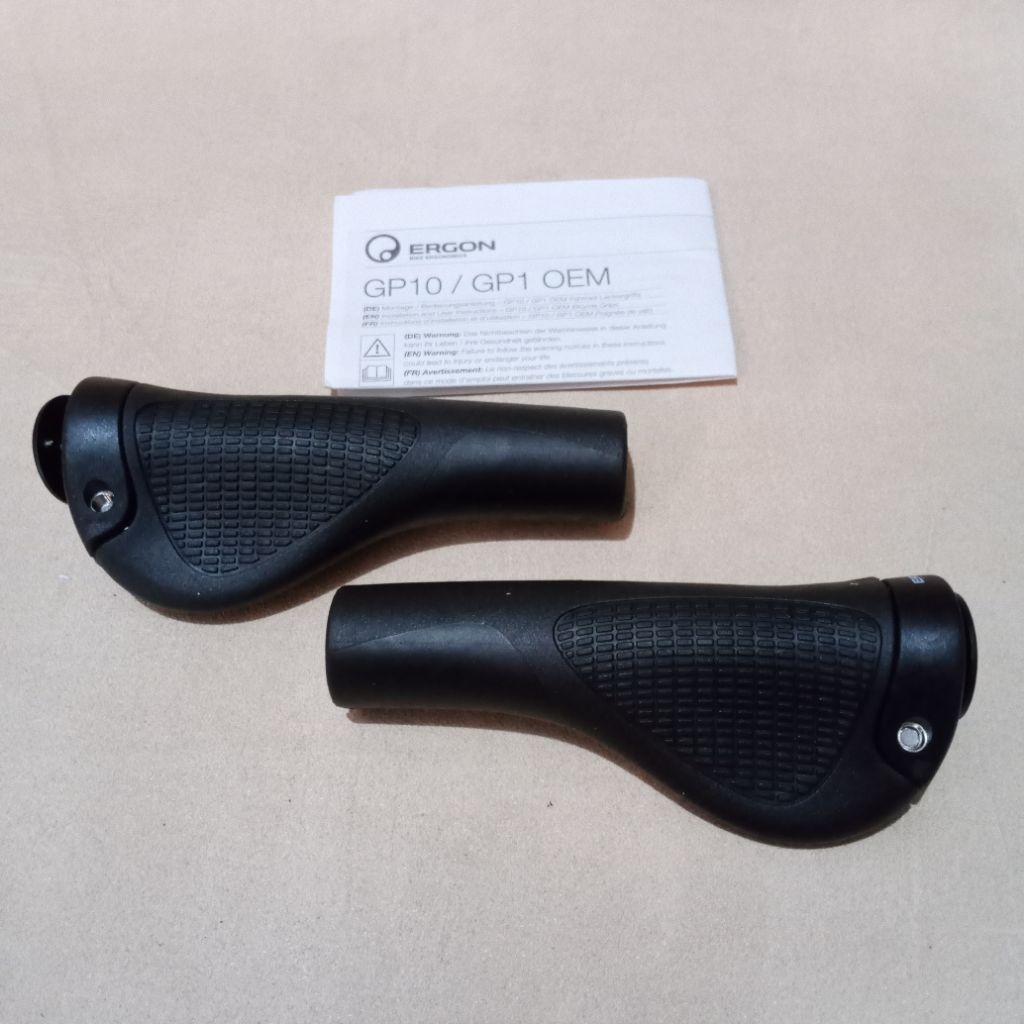 Ergon GP10 OEM – Handgrip Sepeda Ergonomis Touring / Komuter / MTB