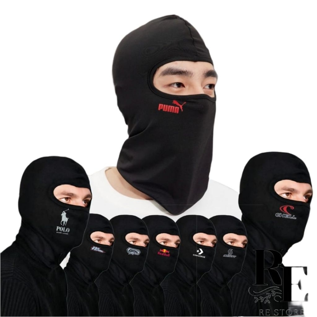 masker ninja Balaclava logo | masker ninja Balaclava serbaguna | masker Balaclava murah | balaclava