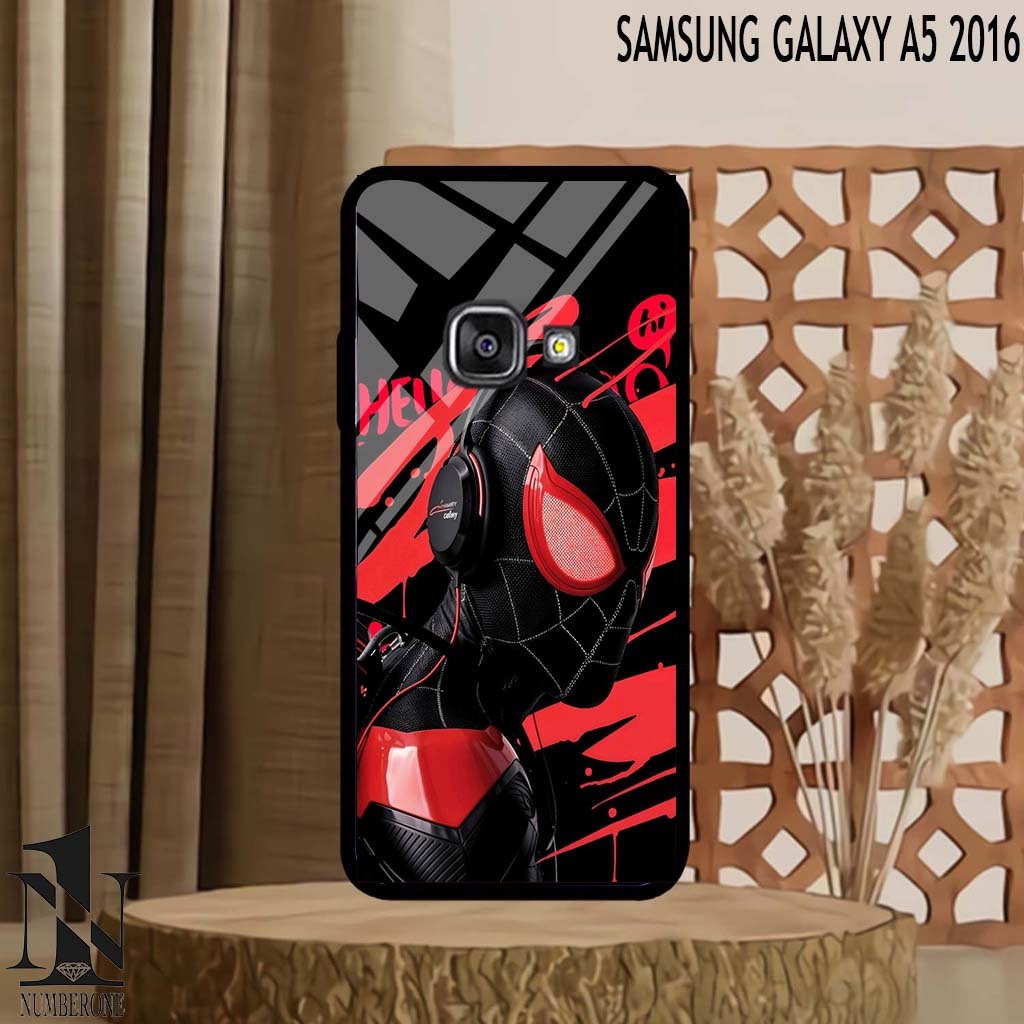 Casing Case Hp Glosy samsung galaxy A5 2016 [spiderman] Aneka casing, case, kondom hp, custom case, 
