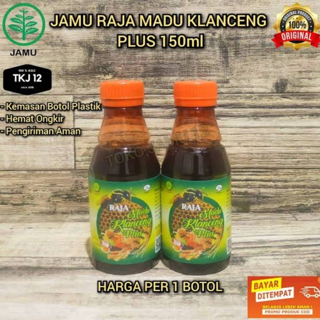 

jamu madu klanceng herbal isi 150 ml