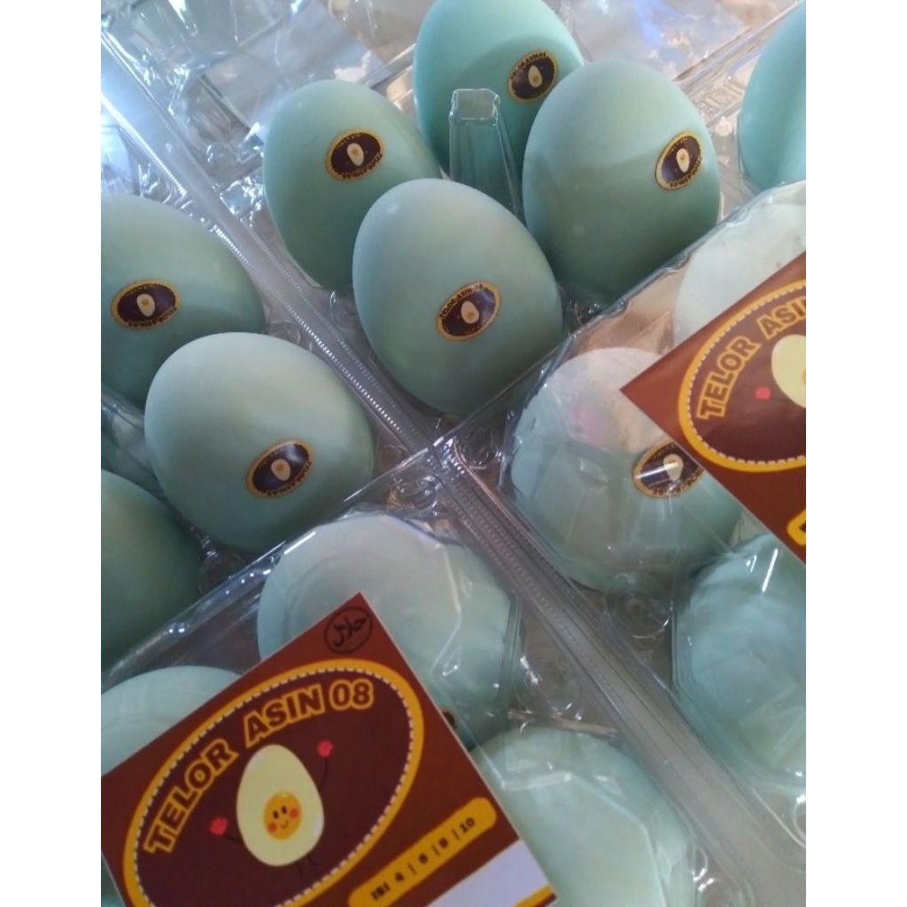 

TELUR ASIN BEBEK MATANG ISI 4