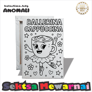 

ANOMALI Kanvas Sketsa Mewarnai 20x30 cm / Kanvas Sketsa Gambar