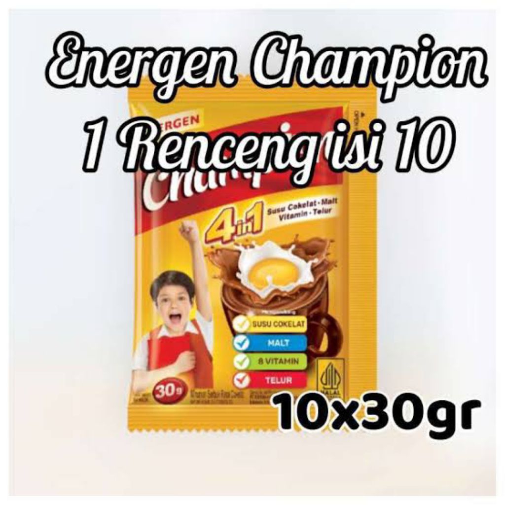 

Champion minuman rasa coklat (1renceng)