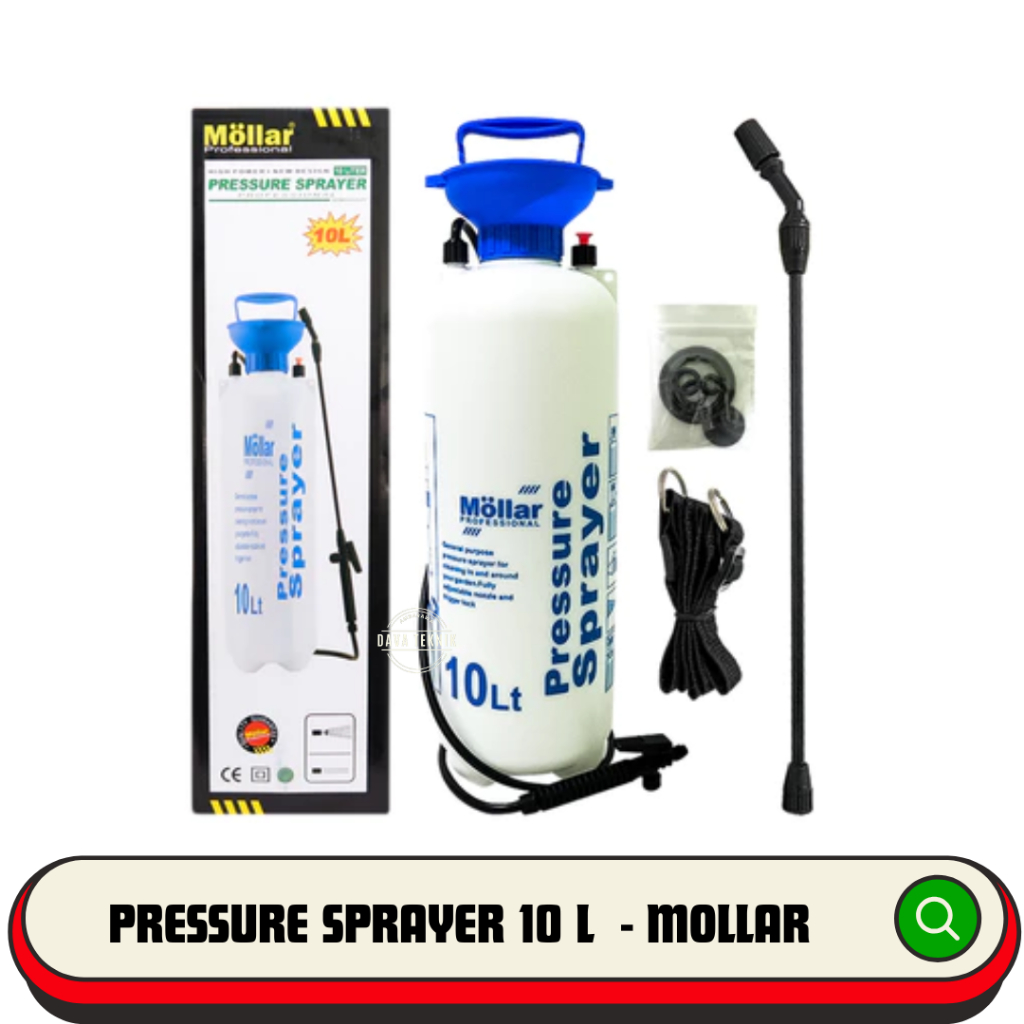 DVT | PRESSURE SPRAYER / PENYEMPROT TANAMAN / ALAT SEMPROT HAMA 10 LITER - MOLLAR