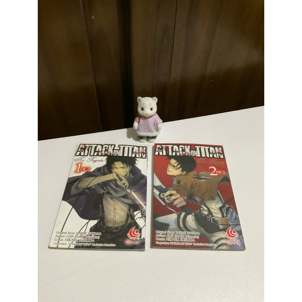Preloved Komik Aot Levi Attack On Titan No Regrets