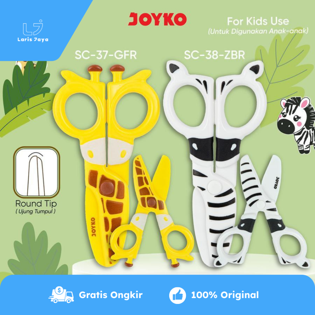 

Gunting Joyko SC-37~38 Little Animal ( Scissors )