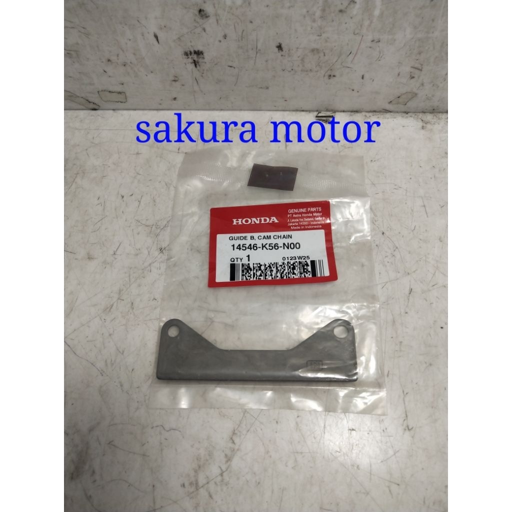 PLAT TAHANAN RANTAI KETENG SONIC 150 R /SUPRA GTR 150/CB 150 R/CB 150 X/CBR 150 R ORIGINAL HONDA 145