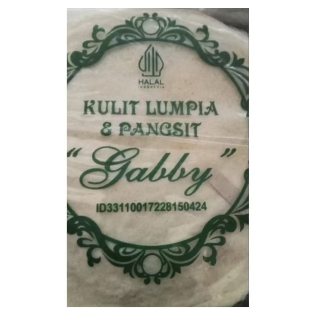

Kulit Lumpia Gabby 20 cm