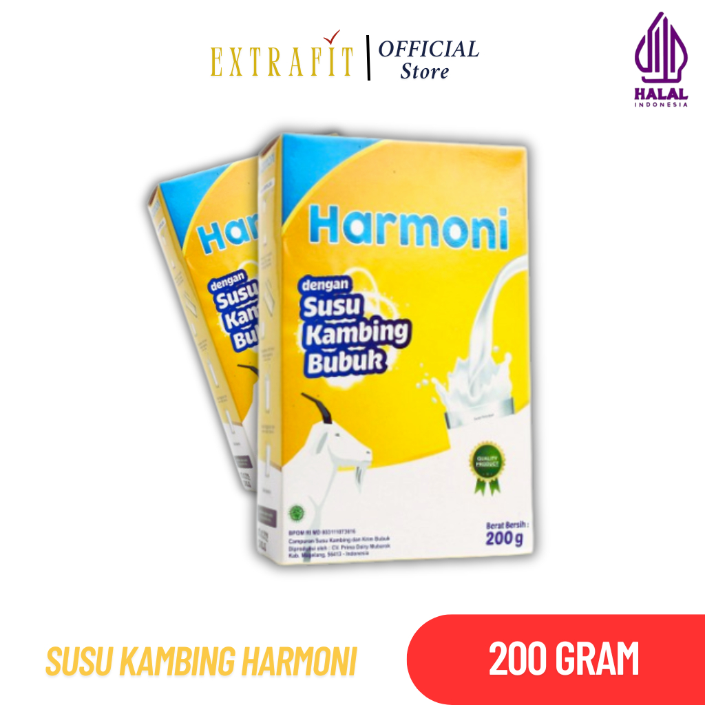 

Susu Kambing Etawa Harmoni Rasa Original Kemasan 200 Gram