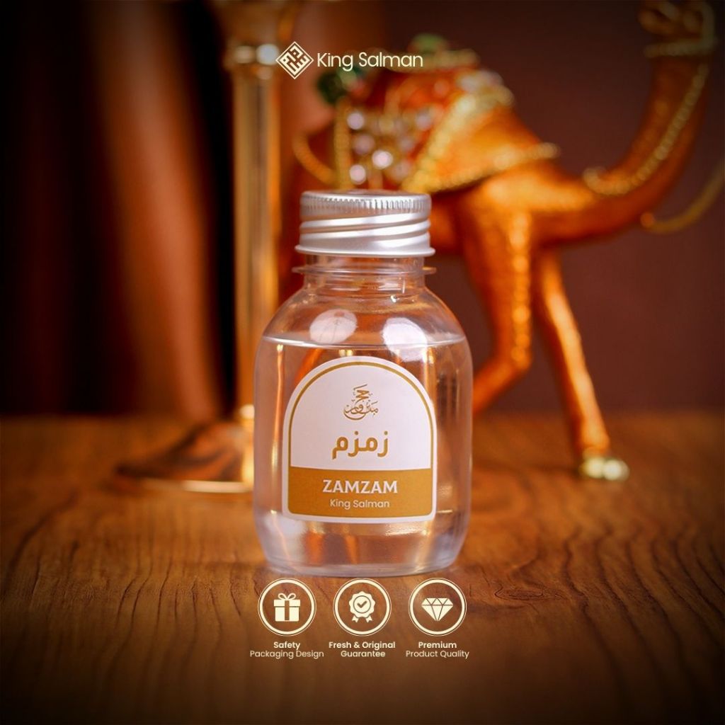 

King Salman – Air Zam Zam 100ml Oleh-Oleh Haji & Umroh