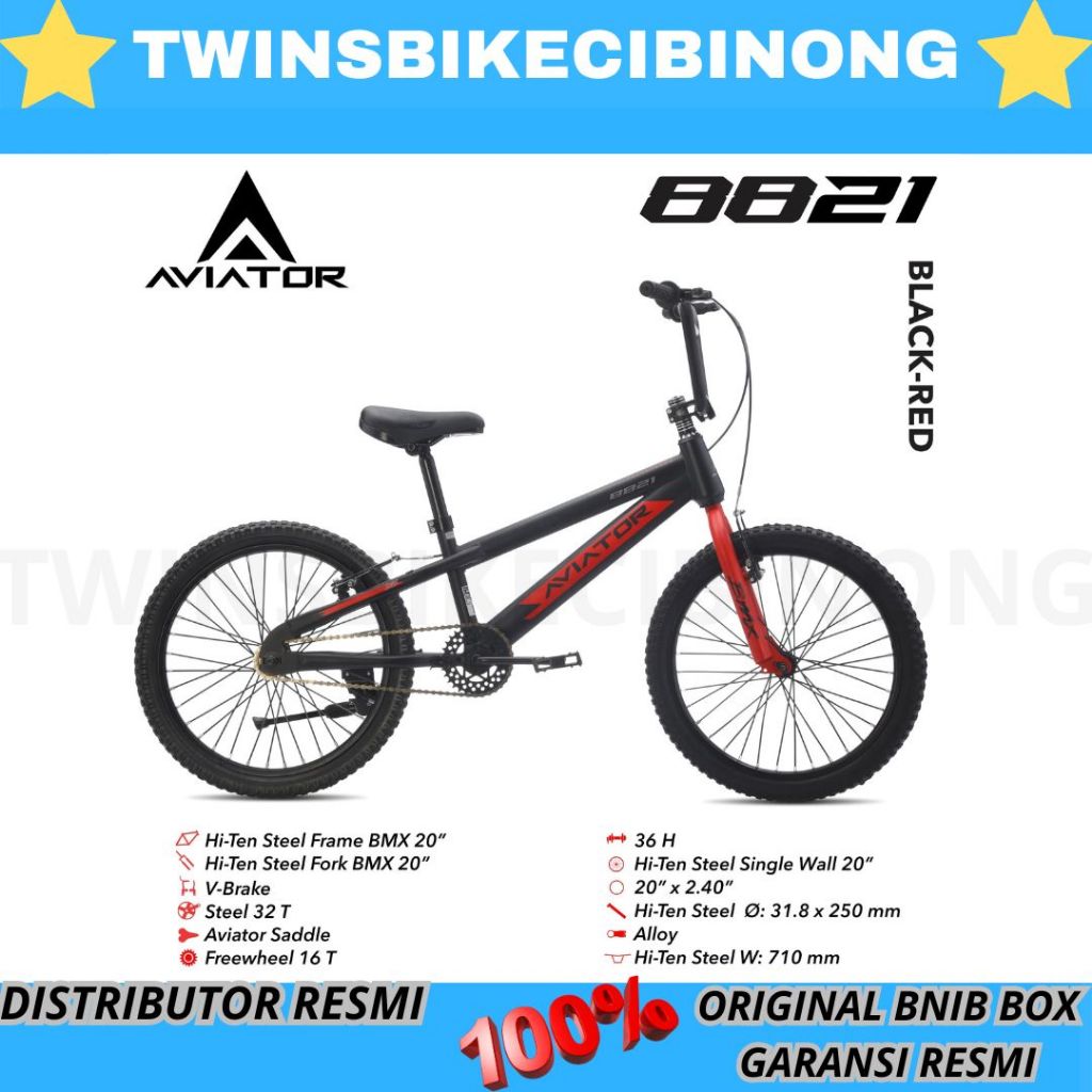 Sepeda BMX 20 AVIATOR 8821 INNER CABBLE
