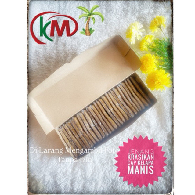 

Jenang krasikan Kelapa Manis / 1 kg isi 30 sudah potongan kecil