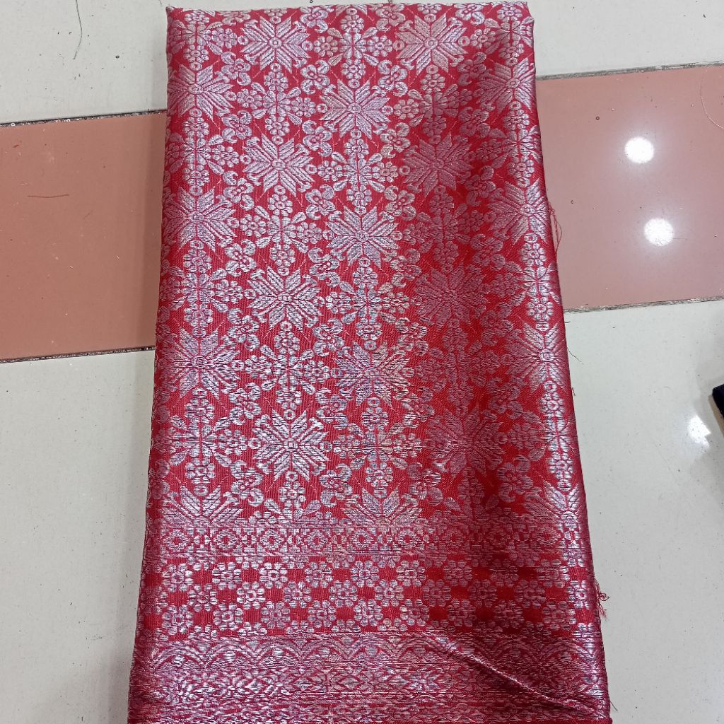 Kain Songket Palembang Meteran / Kain Songket Premium