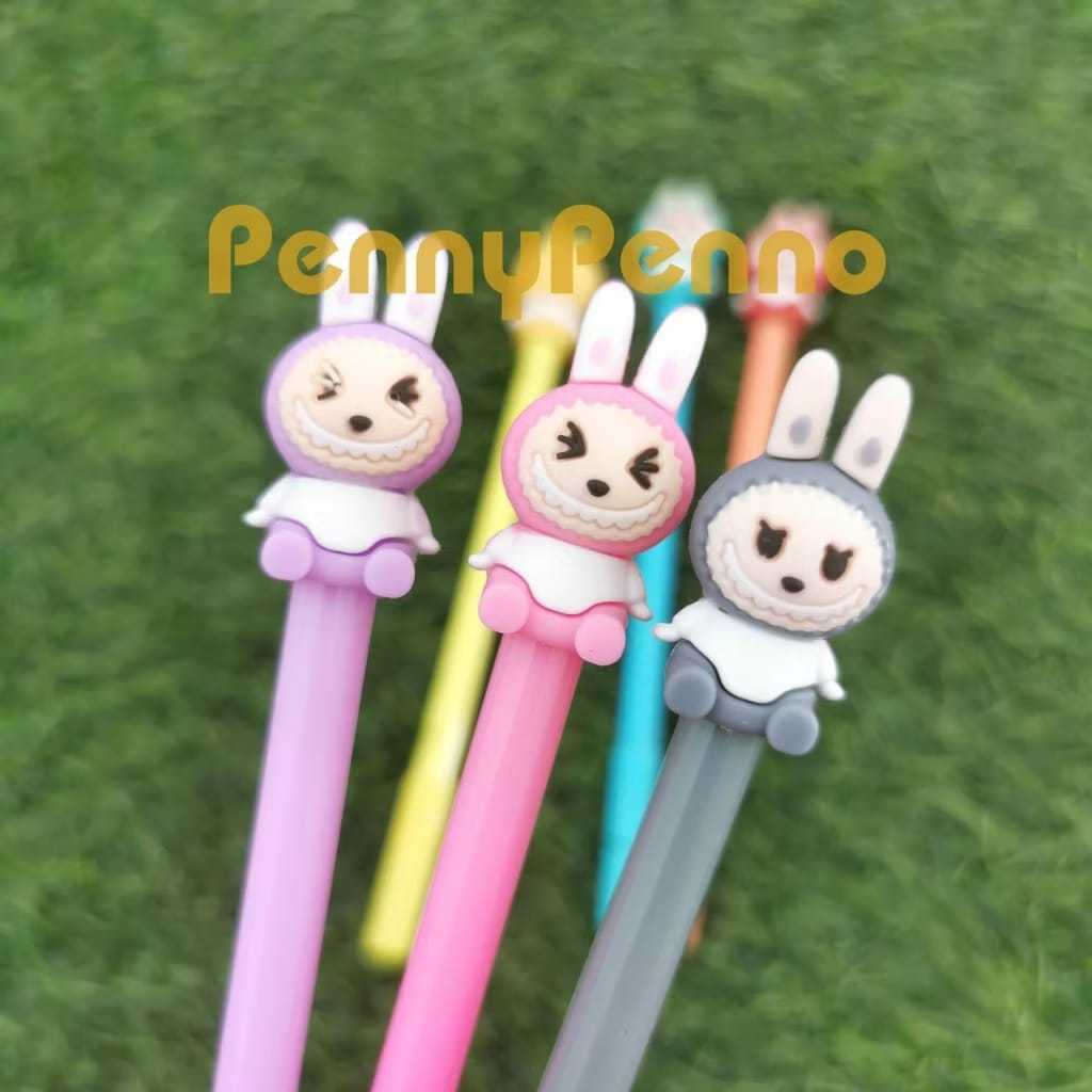

Pulpen Gel Model Labubu, Rilakuma, Totoro / Pena Gel
