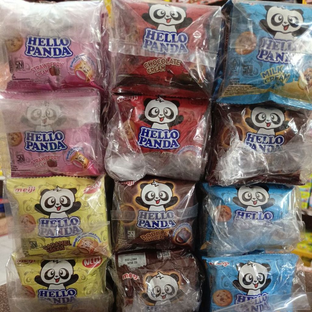 

hello panda biskuit isi cream 10 bks 8 gr