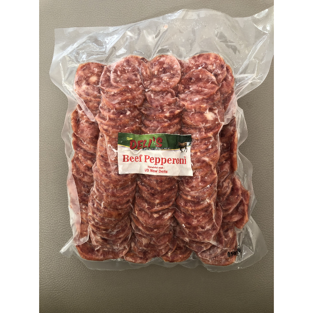 

New Delis Beef Pepperoni Daging Sapi Pepperoni