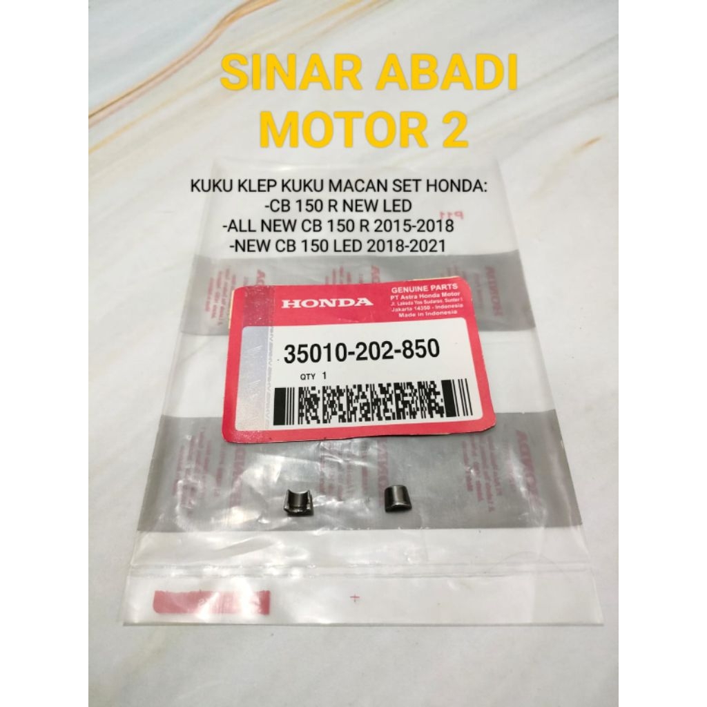 KUKU KLEP KUKU MACAN SET HONDA CB 150 R NEW LED ALL NEW CB 150 R 2015-2018 NEW CB 150 LED 2018-2021