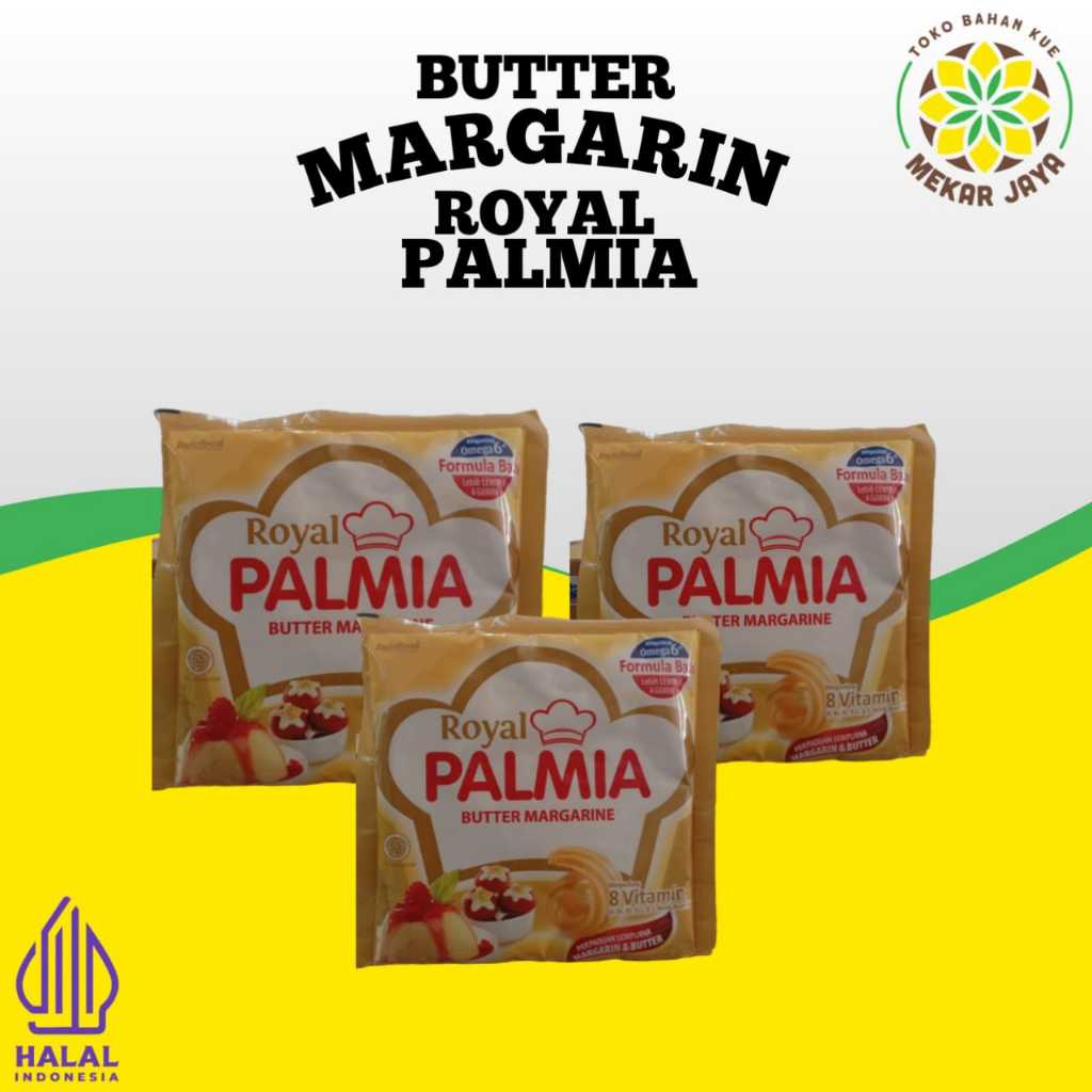 

BUTTER MARGARIN ROYAL PALMIA 200G/Palmia Royal 200gram
