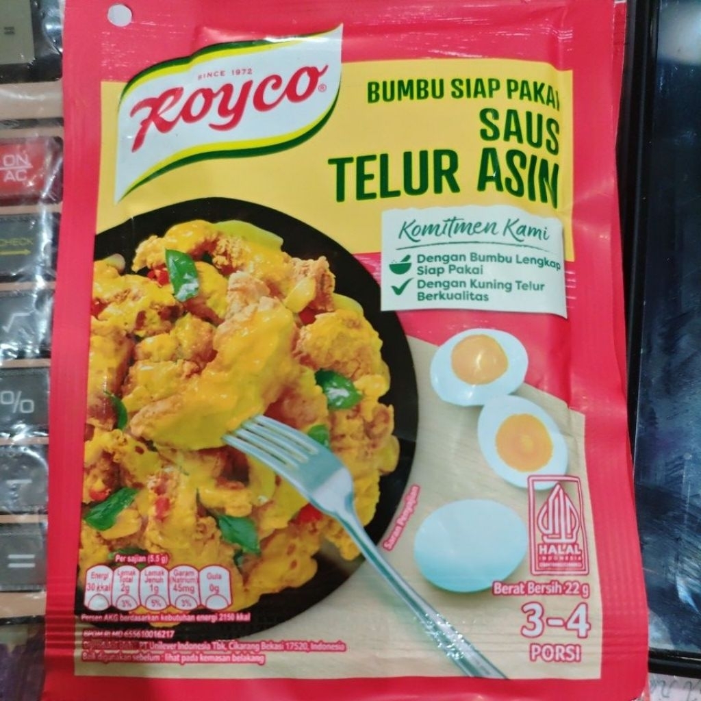 

Royco Bumbu Ayam Saus Telur Asin salted egg 22 gr