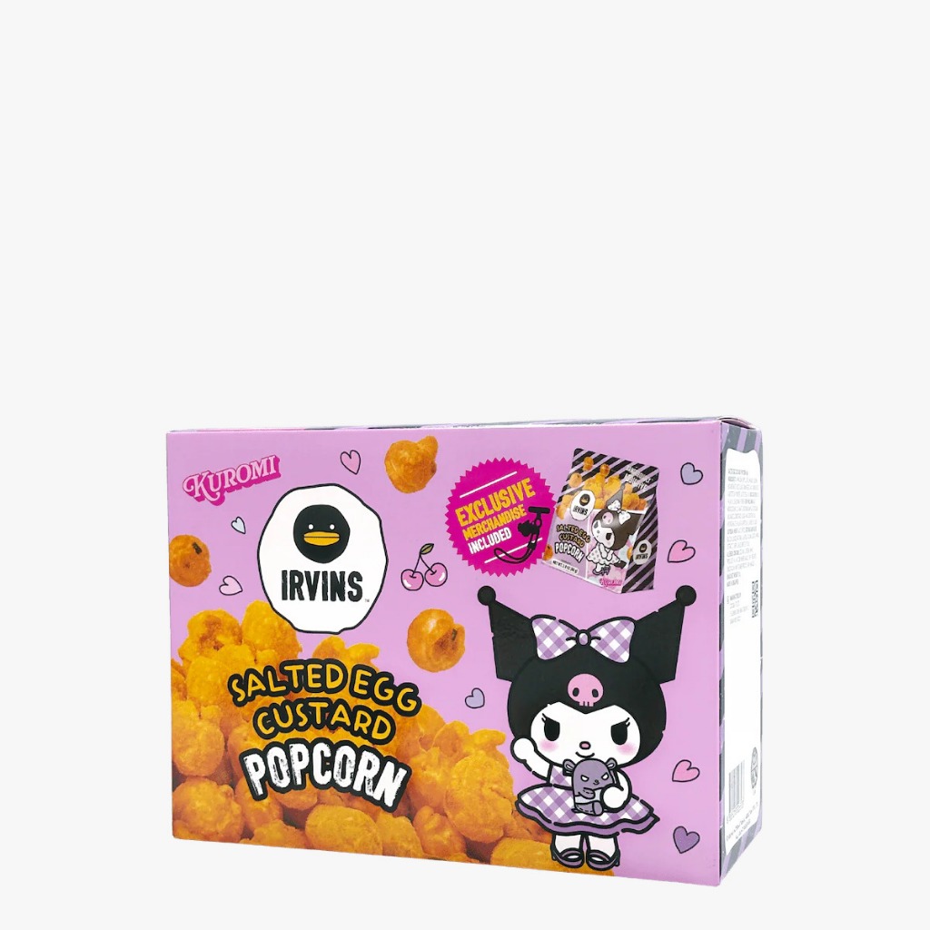 

IRVINS Kuromi Salted Egg Custard Popcorn 80g