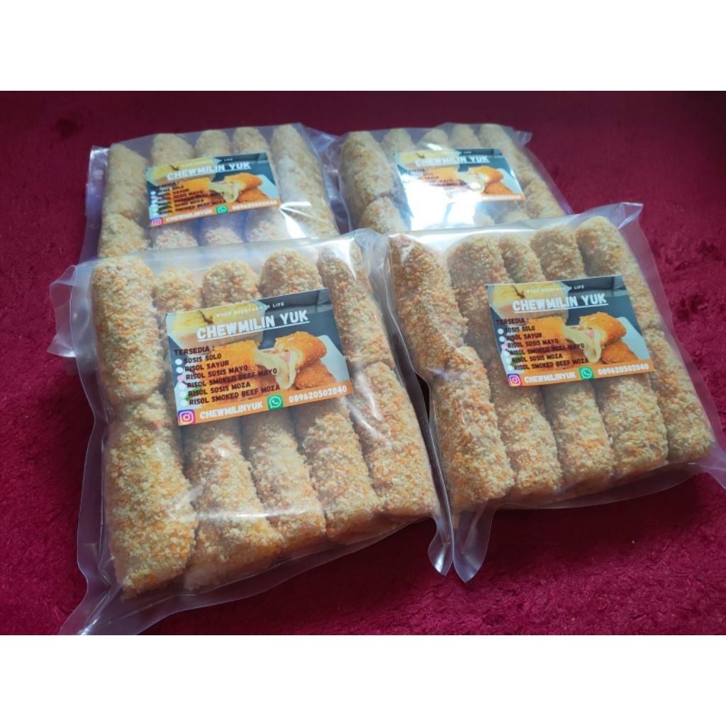 

Risol Sayur Frozen isi 10 pcs