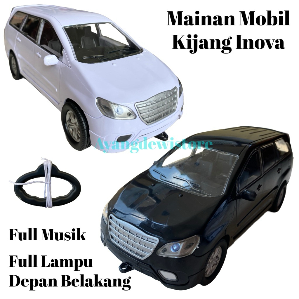 Mainan Mobil Kijang Inova Full Musik dan Lampu - Miniatur Mobil Anak