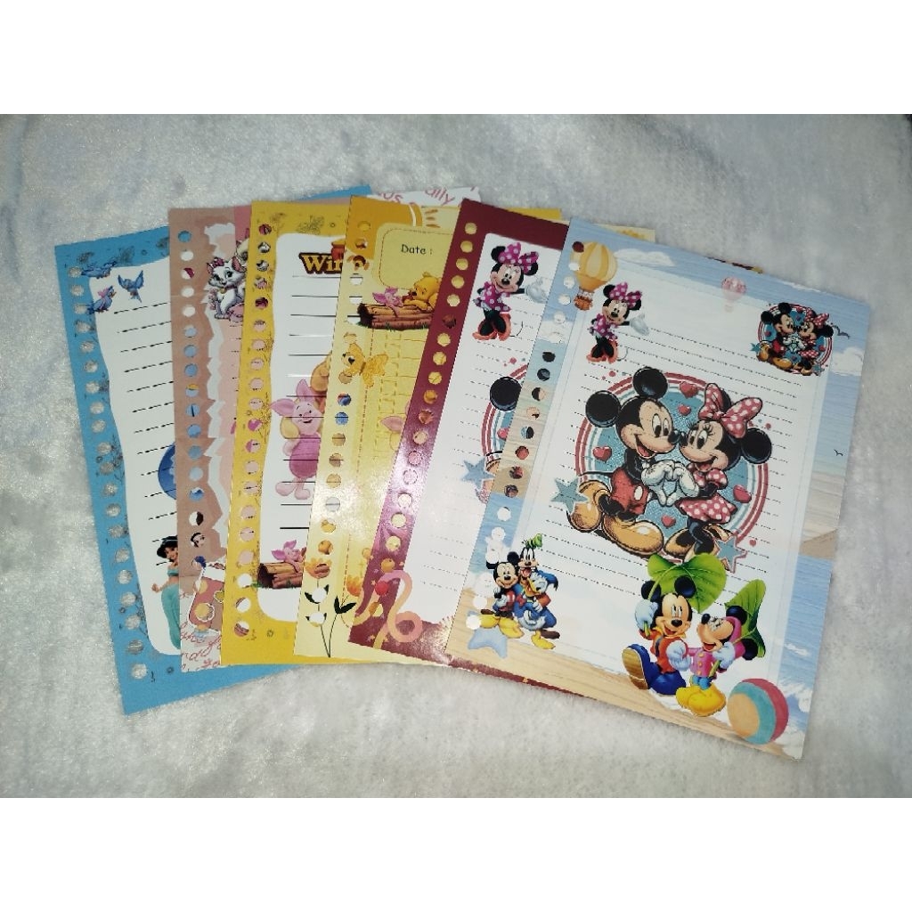 

(Harga Perlembar) Kertas Binder A5 Karakter