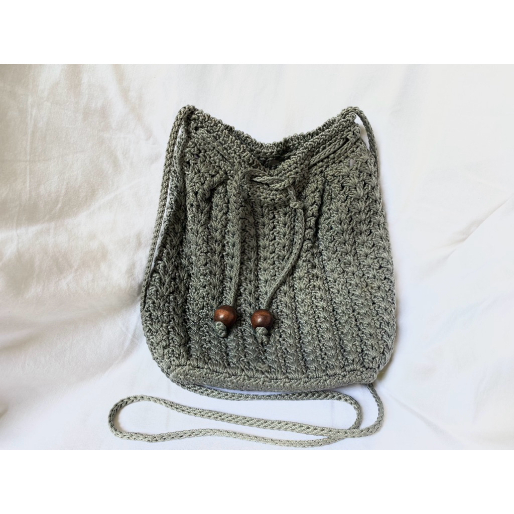 PRELOVED - Tas Selempang Rajut ( No Brand )